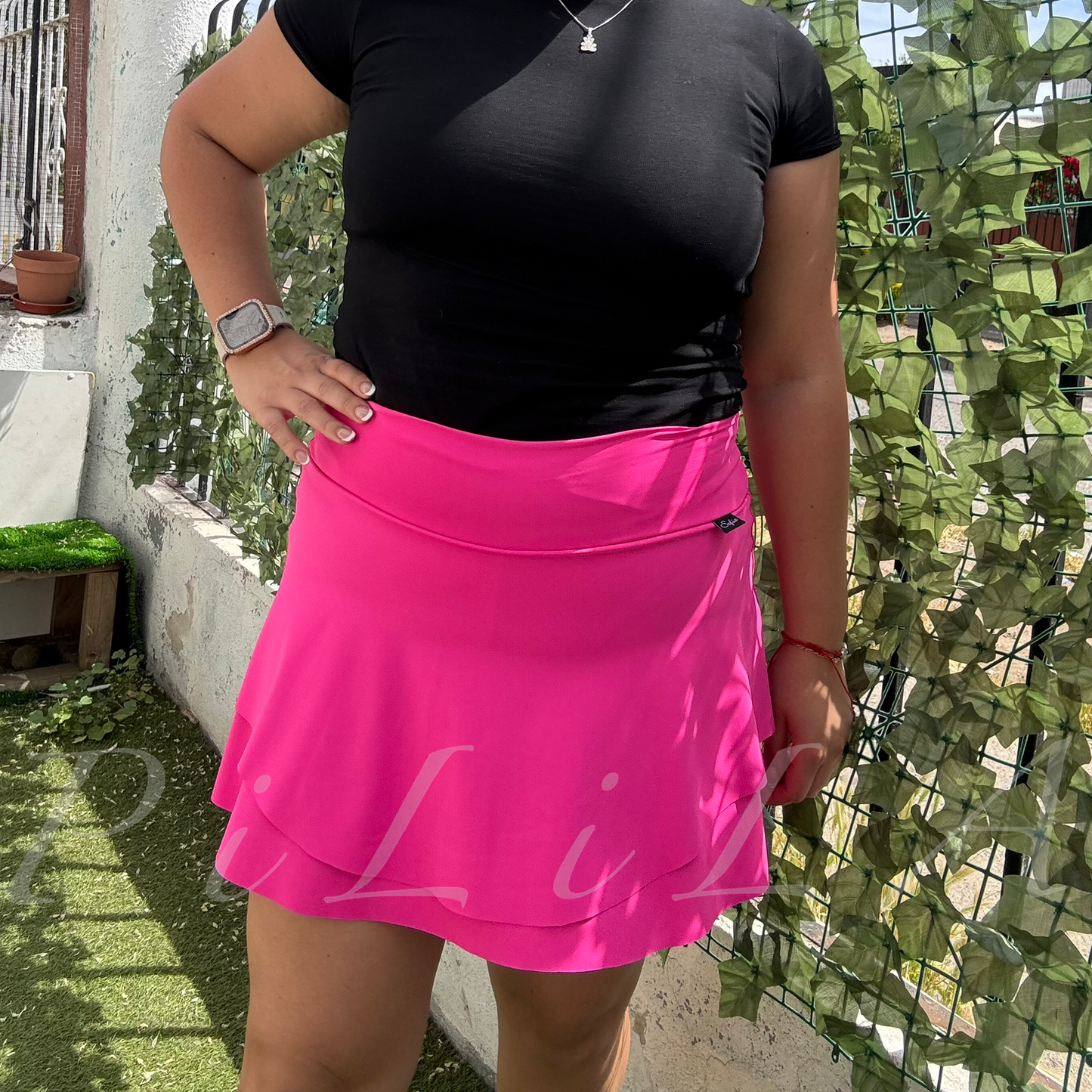 Falda short tela dupont brasileño