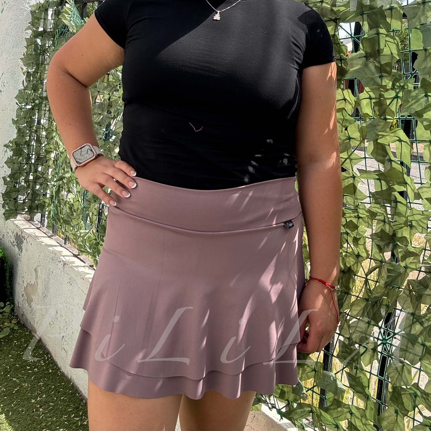 Falda short tela dupont brasileño