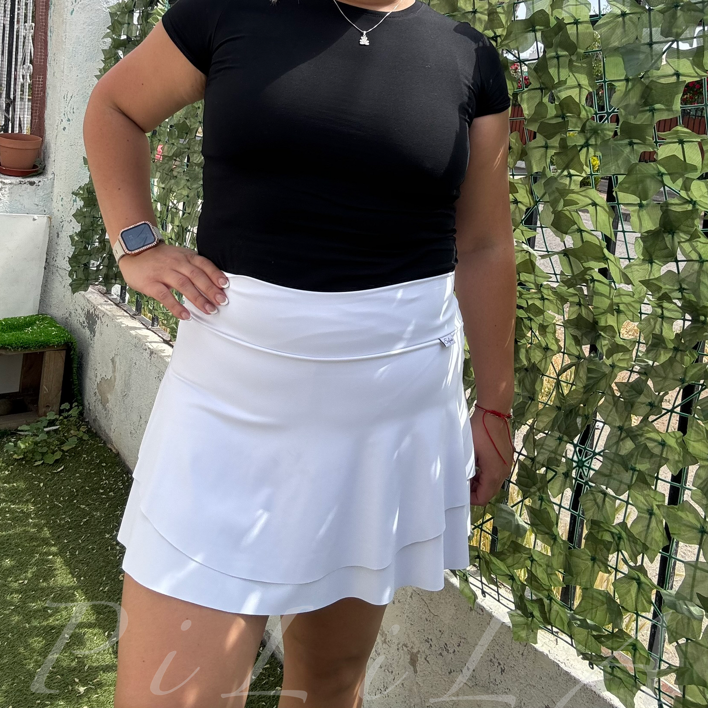 Falda short tela dupont brasileño