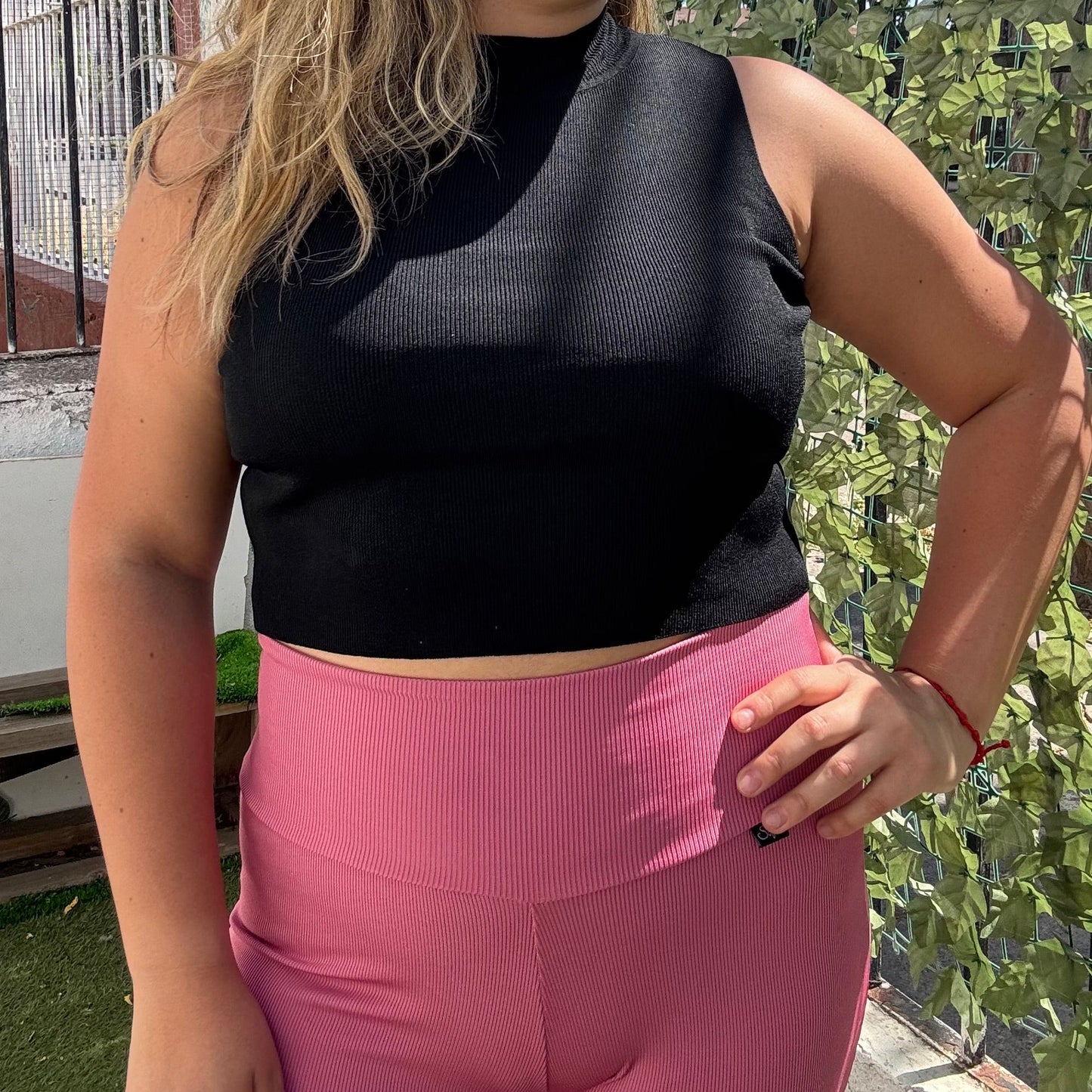 Crop Top Canutón Negro