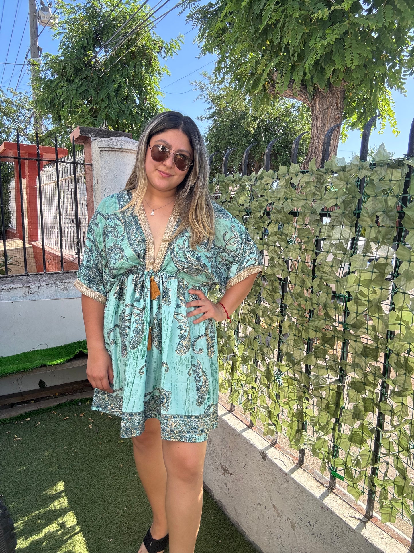 Vestidos  hindu cortos